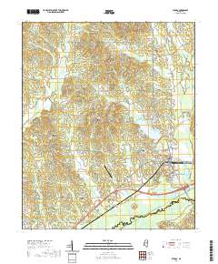 Eupora 2020 topographic map thumbnail