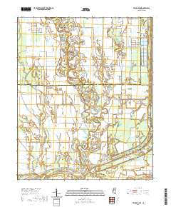 Fishhook Lake 2020 topographic map thumbnail