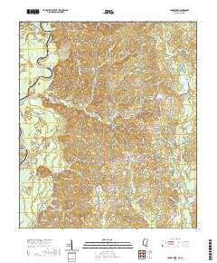 Fords Creek 2020 topographic map thumbnail