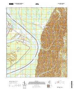 Fort Adams 2020 topographic map thumbnail