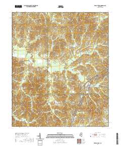 French Camp 2020 topographic map thumbnail