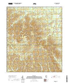 Gholson 2020 topographic map thumbnail