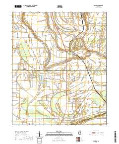Glendora 2020 topographic map thumbnail