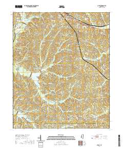 Glens 2021 topographic map thumbnail