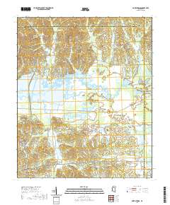 Gore Springs 2020 topographic map thumbnail