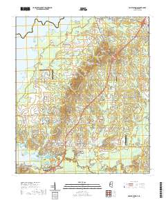 Goshen Springs 2020 topographic map preview