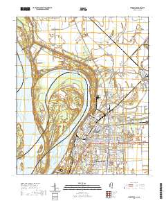 Greenville 2020 topographic map thumbnail