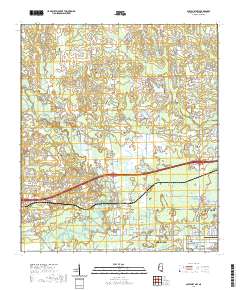 Gulfport NW 2021 topographic map thumbnail