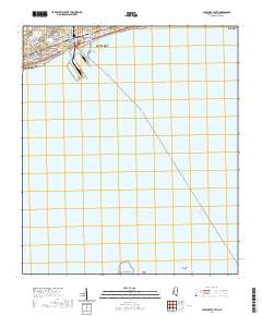 Gulfport South 2021 topographic map thumbnail