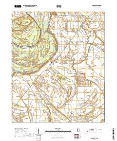 Gunnison 2020 topographic map thumbnail