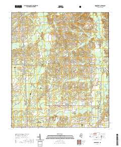 Harperville 2021 topographic map thumbnail