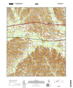 Hickory 2020 topographic map thumbnail
