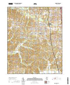 Horn Lake 2020 topographic map thumbnail