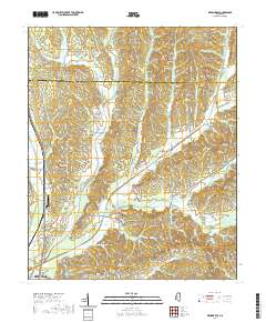 Keownville 2020 topographic map thumbnail