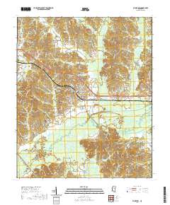 Kilmichael 2020 topographic map thumbnail
