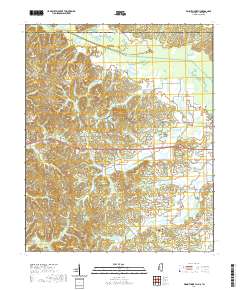 Kossuth North 2020 topographic map thumbnail