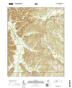 Kossuth South 2020 topographic map thumbnail