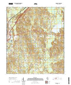 Laurel East 2020 topographic map thumbnail