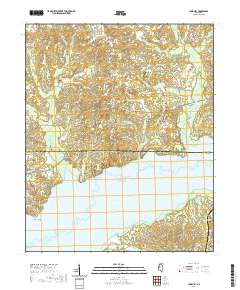 Laws Hill 2021 topographic map thumbnail