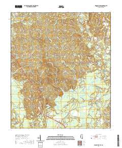 Leakesville SW 2020 topographic map thumbnail