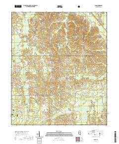 Lena 2021 topographic map thumbnail