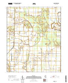 Lobdell 2020 topographic map thumbnail