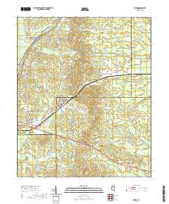 Maben 2020 topographic map thumbnail