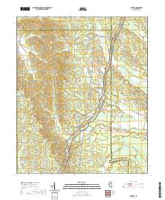 Mantee 2020 topographic map thumbnail