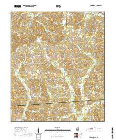 Mendenhall SE 2020 topographic map thumbnail
