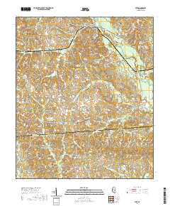Mize 2020 topographic map thumbnail