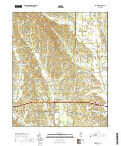 Mooreville 2021 topographic map thumbnail