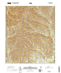 Oak Ridge 2020 topographic map thumbnail