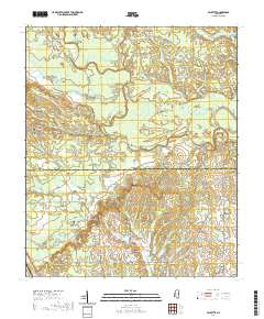 Paulette 2020 topographic map thumbnail