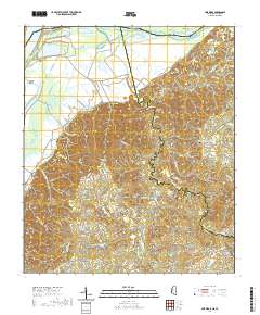 Pine Ridge 2020 topographic map thumbnail