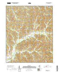 Pine Valley 2021 topographic map thumbnail