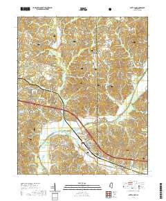 Potts Camp 2021 topographic map thumbnail