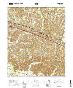 Red Banks 2021 topographic map thumbnail