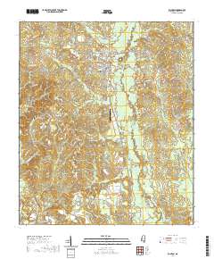 Richton 2020 topographic map thumbnail