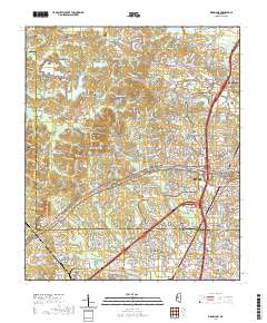 Ridgeland 2020 topographic map thumbnail