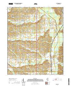 Rienzi 2021 topographic map thumbnail