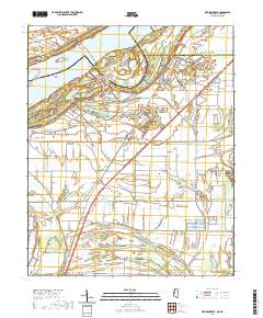Robinsonville 2020 topographic map thumbnail