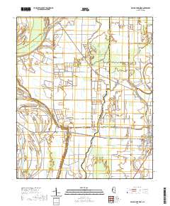 Rolling Fork West 2020 topographic map thumbnail
