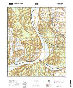 Rosedale 2020 topographic map thumbnail