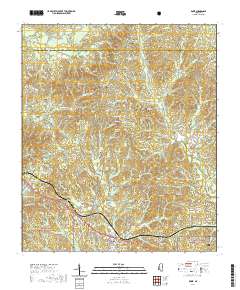 Roxie 2021 topographic map thumbnail