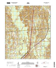 Sandersville 2020 topographic map thumbnail