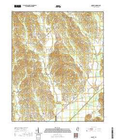 Sarepta 2021 topographic map thumbnail