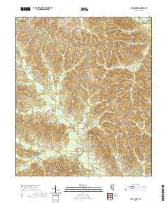Shady Grove 2020 topographic map thumbnail