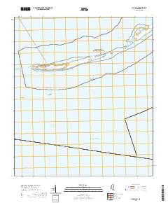 Ship Island 2020 topographic map thumbnail