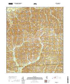Shivers 2020 topographic map thumbnail