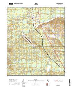 Shuqualak 2020 topographic map thumbnail